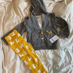 Carter’s winter kitty outfit
